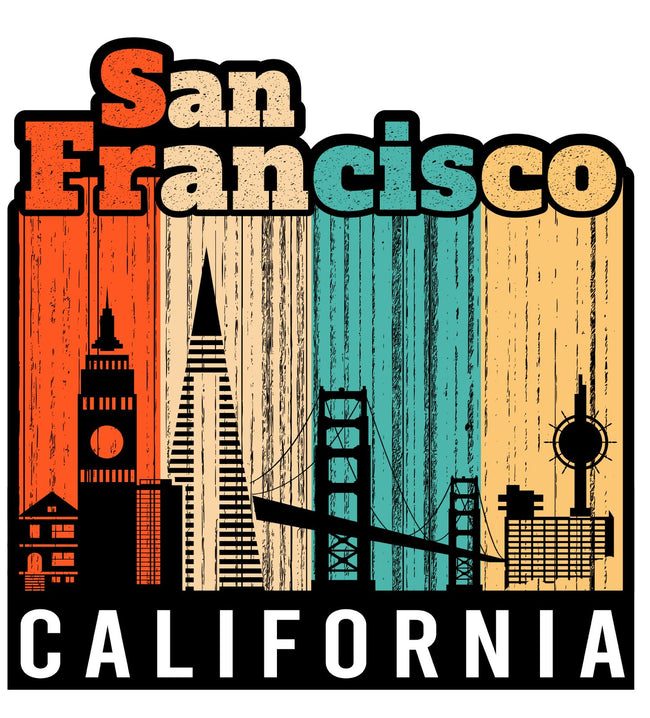 ANWA San Francisco DTF Print Sweatshirts Unisex Main Image